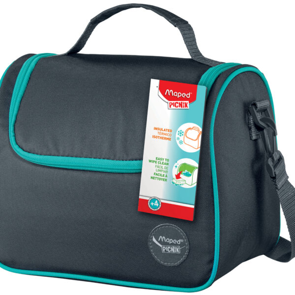 Maped PICNIK lunchtas ORIGINS met schouderriem, grijs