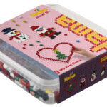 Hama kraleninstrument grote maat + stiftplaat 'Kerst', in doos