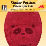 Panda applicator rood, verpakking van 2