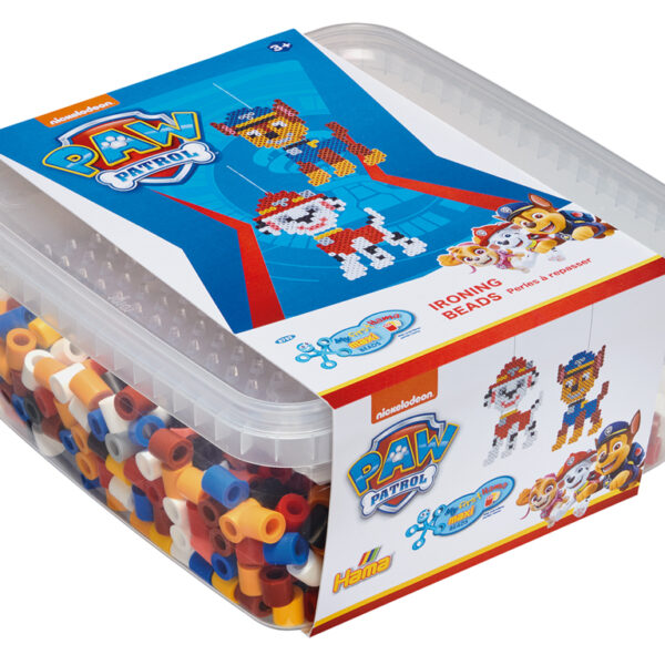 Knutselset met grote kralenparels en strijkplaat 'Paw Patrol'