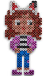 Hama Kralenatelier maxi + Bordenplaat 'Gabbys Poppenhuis', Doos