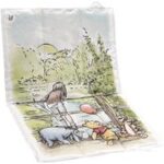 Kinderen reisverwisselingsmatje 'antek winnie', wit