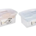 Kinderopbergbox 'Patryk Mickey', wolkenblauw