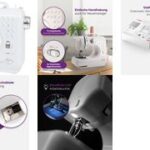 Naaimachine Clatronic, wit / zilver