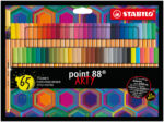 Stabilo Fineliner point 88 ARTY, 65-delige kartonnen etui.
