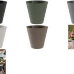 Plantenbak 'Hoop', diameter: 30 cm, zwart