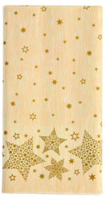 Crèmekleurige tafelkleed 'Christmas Shine'