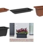 Onderzetters 'Tikal', breedte: 620 mm, antracietkleur