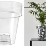 Transparante bloempot 'Porto 16'