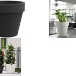 Plantenbak 'Standaard Een 40', antracietkleur