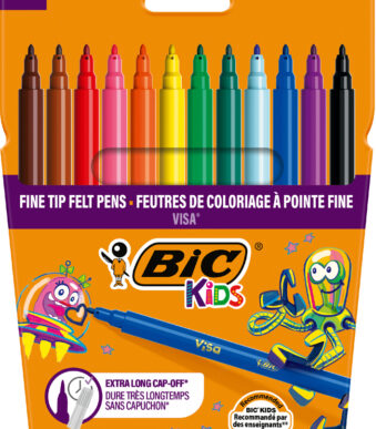 BIC Kids Viltstiften, etui met 12 stuks