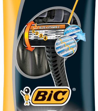 Wegwerpmesjes voor heren, 4 stuks