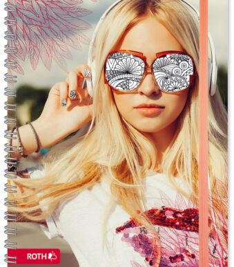 Leerlingenagenda Schetsplanner 2.0 'Meisje'