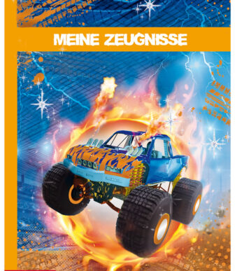 Roth klapmap 'Monstertruck', met design en effect