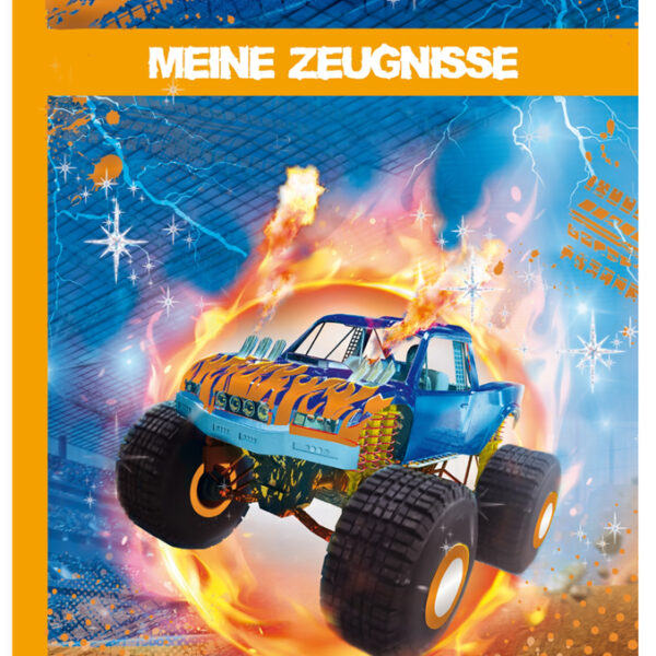 Roth klapmap 'Monstertruck', met design en effect