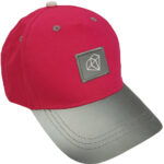 Kinderetjesmuts ReflActions 'Diamant', grijs/roze