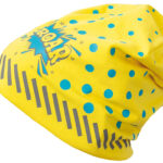 Kinderjerseymuts ReflActions 'Roar', geel