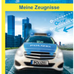 Politiediplomamapje 'Politie 110', formaat A4, met opdruk.