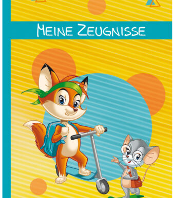 Getuigschriftmap 'Fredo & Fitzi', formaat A4, met opdruk