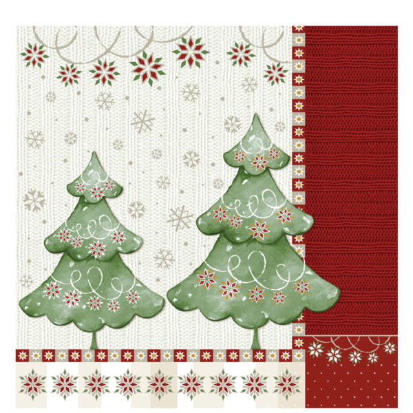 Kerst servetten 'Winter Harmonie'