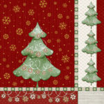 Kerst servetten 'Winter Harmonie'