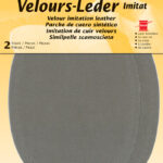 Namaakvelours leerkleed, taupe