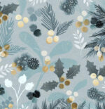 Kerst-servetten 'Blauw Kerstfeest'