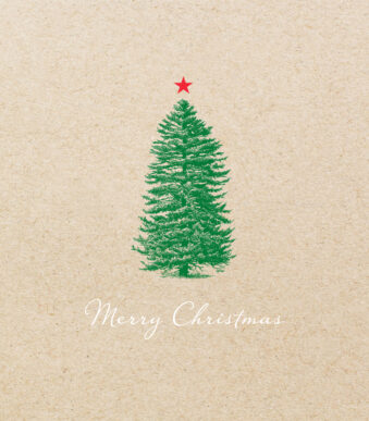 Kersteditie Servetten 'Kerstboom met Ster'