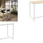 Werkblad op wielen easyDesk, 114 x 75 cm, wit