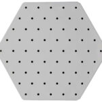 Hama Maxi Stiftbord Zeshoekig, 140 x 160 mm