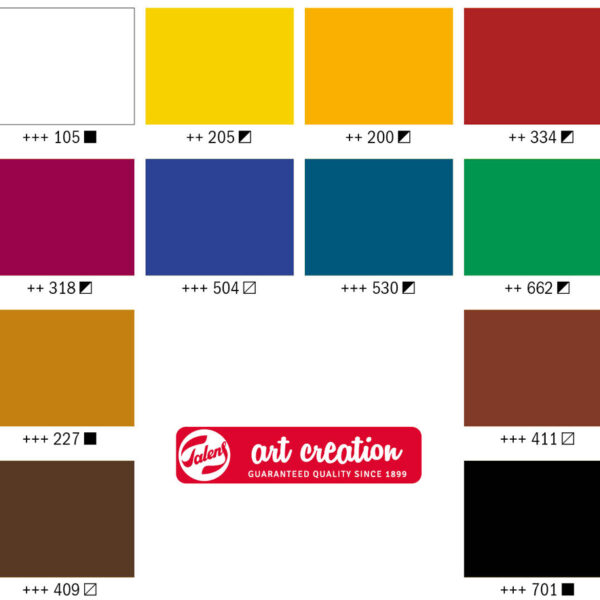 Royal Talens Art Creatie Olievervenset, 12 x 12 ml.
