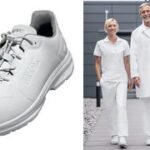 Uvex 1 sport witte halfhoge schoenen O2, wit, maat 35.