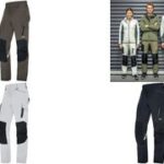 Uvex herencargobermuda handwerk, khakikleurig, maat 46.