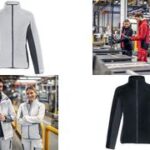 Fleece jas voor dames, grafiet, maat M