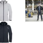 Softshell jack voor heren, wit, maat S