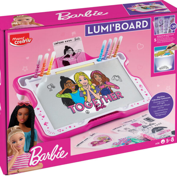 Led-tekentafel Barbie van Maped