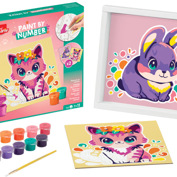 Maped Creativ schilderset 'Schilderen op nummer' POES/HAAS