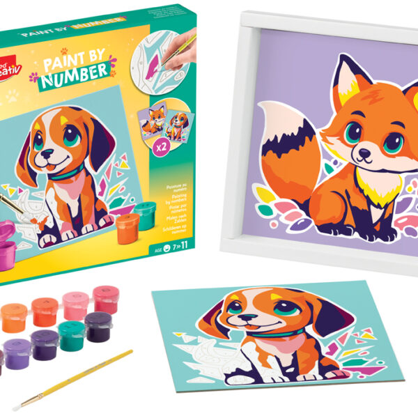 Maped Creativ schilderset 'Schilderen op nummer' HOND/VOS