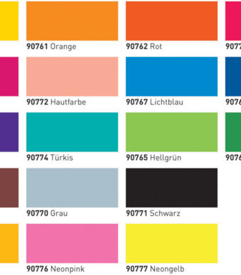 Textielstift medium geel