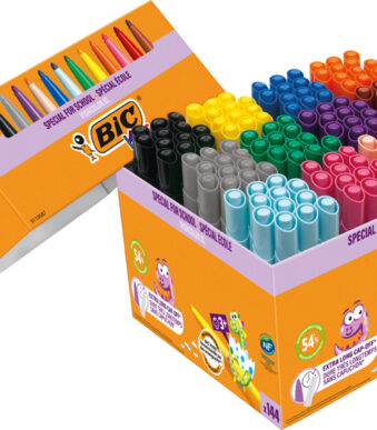 BIC Kids Gekleurde Stiften XL, doos met 144 stuks