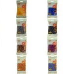 Biokralen middelgroot, zwart, in zakje