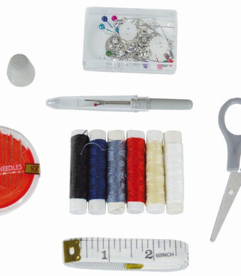 Naaisetje, klein, gekleurd geassorteerd