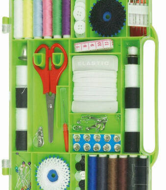 Naaidoos universeel, 111-delig, groen