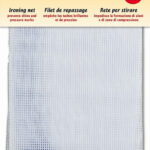 Strijk-netbeschermer, 400 x 590 mm, wit
