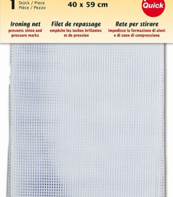 Strijk-netbeschermer, 400 x 590 mm, wit