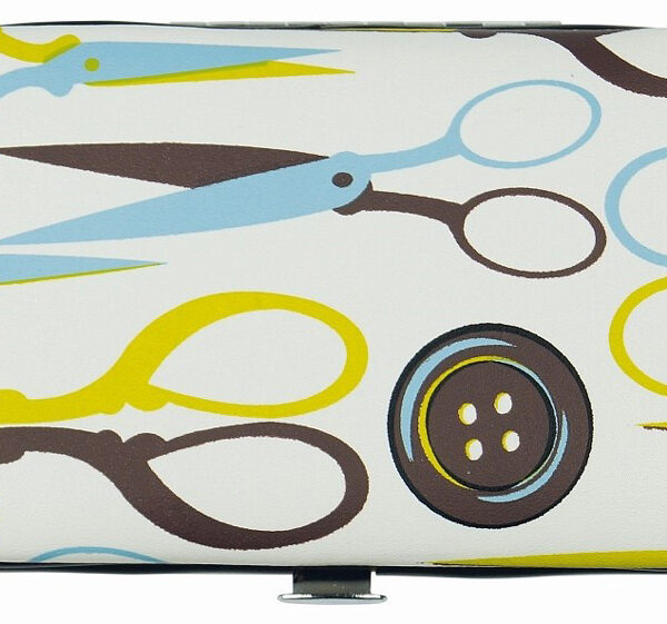 Kleiber Reis-naaimanchet 'Design', 24-delig, wit