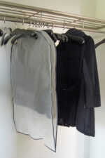 Beschermhoes voor kledingstukken, lang, transparant