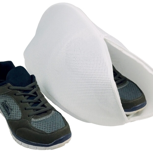 Wasnetje voor schoenen, wit