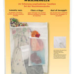 Wasnetzenset met ritssluiting, 3-delig, wit