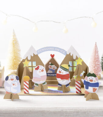 Folia WOW Kerstcreatie-set 'Blijde Kerstknutselaar', 133-delig.